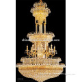 SASO best price hot sale,low profile crystal large hotel chandelier light